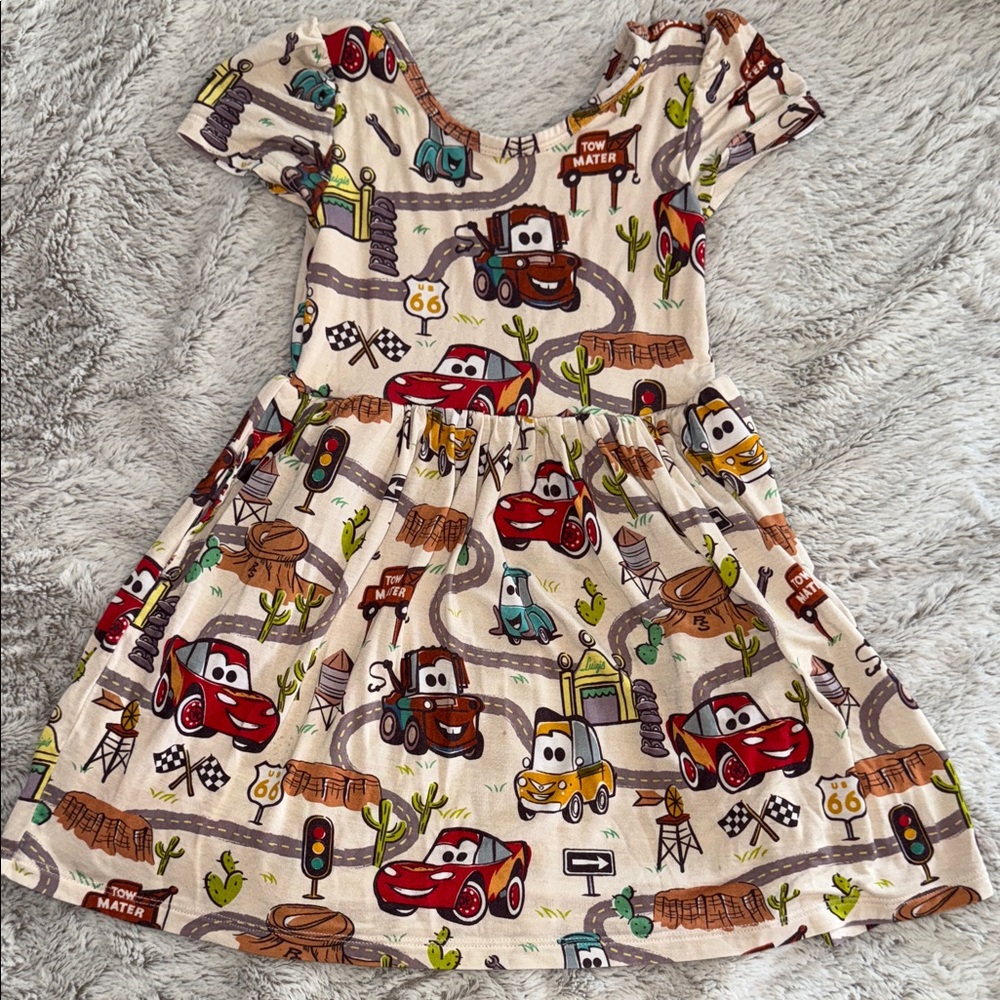 Little Sleepies Disney Play Collection Dress with Cartoon Prints